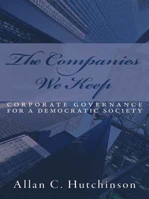cover image of The Companies We Keep